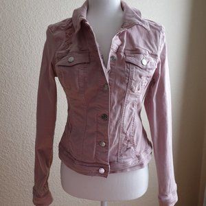 Pink Jean Jacket
